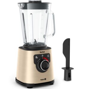 Blender de mare viteza Tefal PerfectMix+, 1200 W, recipient 1.5 L, 6 lame, 3 programe, Functie Autoclean, crem