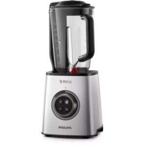 Blender, Philips, HR3756/00, Avance Collection, 1400W, 4 programe, 35000 rpm, Negru/Argintiu