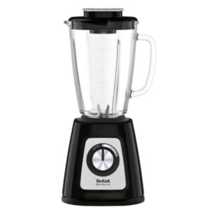 Blender Tefal Blendforce BL435831, 800 W, 1.75 l, 2 viteze, Powerlix, Smart Lock, functe zdrobire gheta, negru/ gri