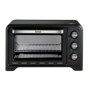 Cuptor cu convectie Tefal Optimo 19L OF444834, 240°C, 1380W, 19L, Temporizator de pana la 120 min, 6 programe presetate, Negru