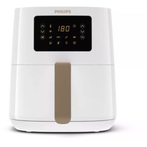 Friteuza cu aer cald Philips Airfryer HD9255/30, tehnologie Rapid Air, 800g, capacitate 4.1L, conectat la wifi, curatare rapida, functie de gatit presetata, 13 functii de gatit...