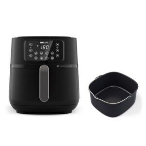 Friteuza cu aer cald Philips HD9285/93 seria 5000 XXL conectat, 16 in 1 functii de gatit, 7.2 l (1.4 kg), Tehnologie Rapid Air, Conectat la aplicatia HomeID, Controlul timpului:...