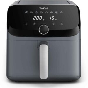 Friteuza cu aer cald Tefal Easy Fry Mega EY855BE0, 2020W, capacitate 7.5 L, 8 programe automate, vas detasabil antiaderent, display LCD, temperatura reglabila 80°C to 200°C,...