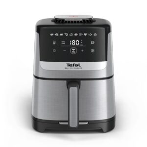 Friteuza cu aer cald Tefal Easy Fry Silence EY552DE0, 1670W, 5L, 10 programe automate, ecran LCD, silentioasa, vas detasabil antiaderent, tehnologia Extra-Crisp, cronometru,...