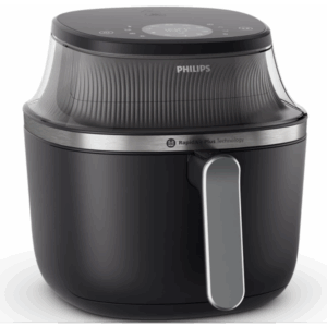 Friteuza fara ulei Philips Airfryer Seria 3000 NA331/00, compact digital, 1700 W, capacitate 6.2L, afisaj digital, fereastra, 16-in-1 functii de gatire, 12 programe presetate,...