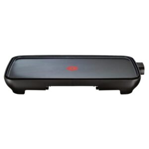 Gratar electric Tefal Malaga CB503813, 2000W, 6/8 portii, Indicator Thermo-Spot, Termostat ajustabil, Negru