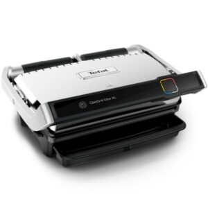 Gratar electric Tefal OptiGrill Elite XL GC760D30, 2200W, 16 programe de gatit, senzor de gatire, indicator pentru nivelul de gatire, placi 40x20cm detasabile, termostat...
